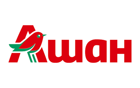 Логотип Ашан