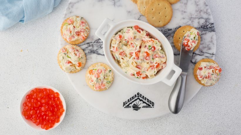 Масло с красной икрой