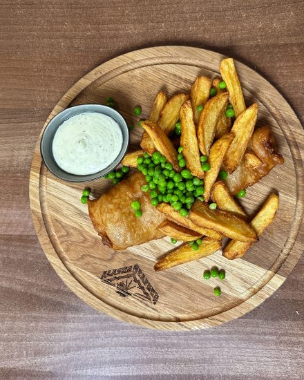 Фіш-енд-чипс із минтаєм Аляски